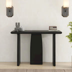 Console avec triple piédestal pour entrée