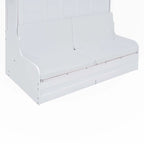 Lit mural escamotable Queen Size avec coussin